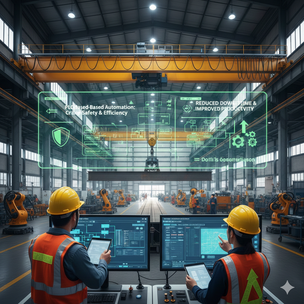 How PLC-Based Automation Improves Crane Safety & Efficiency